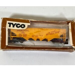 Vintage Tyco‎ Union Pacific Hopper Car Train Car Yellow Unbuilt Kit 62040